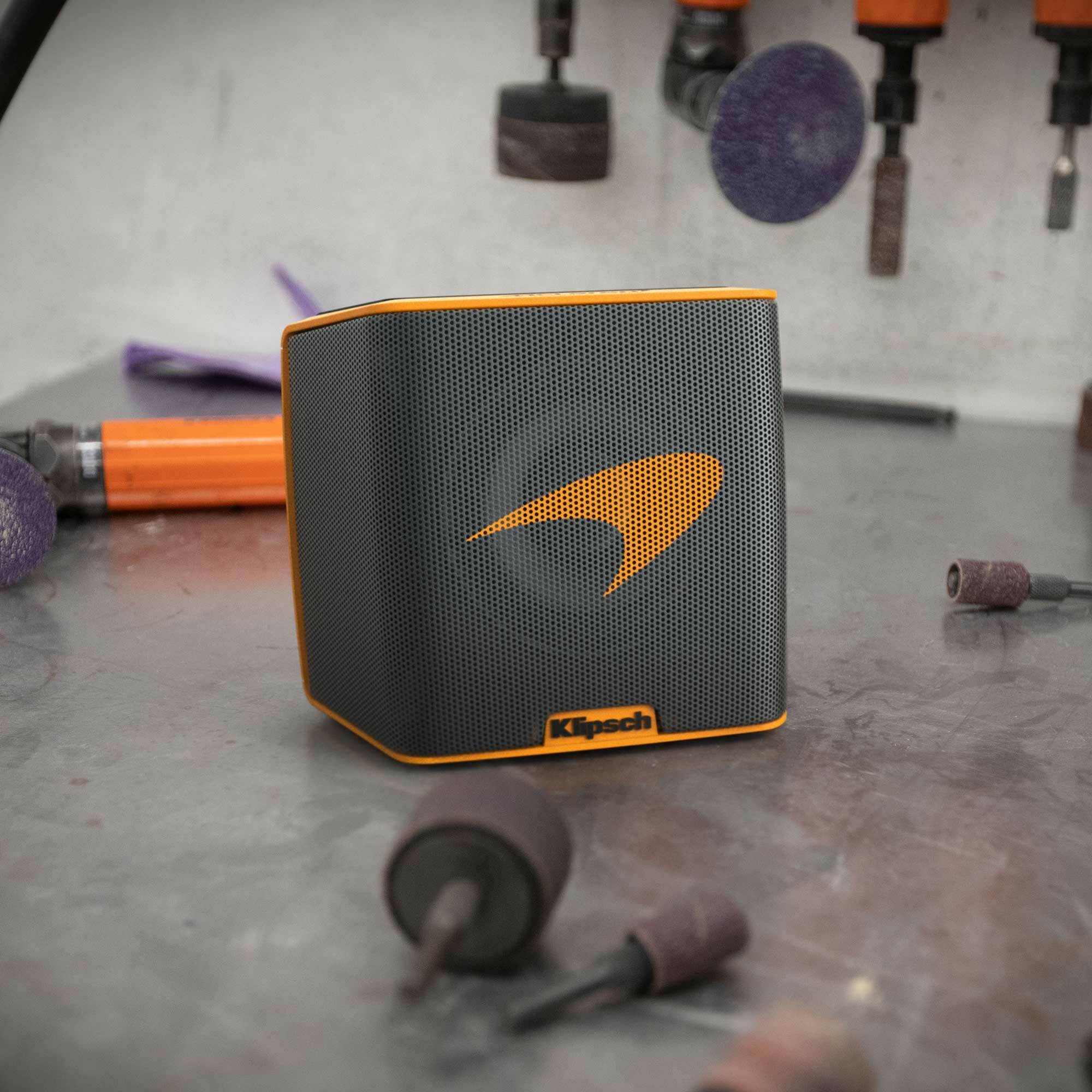 klipsch groove mclaren Bluetoothスピーカー GROOVE McLAREN EDITION PORTABLE BLUETOOTH SPEAKER