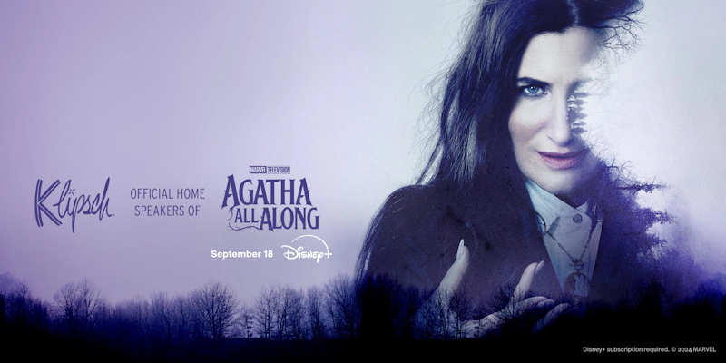 Spine-Tingling Sound: Klipsch are the Official Home Speaker of Marvel Television’s “Agatha All Along”