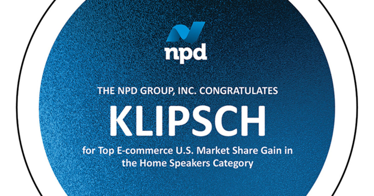 Klipsch Honored by The NPD Group for ECommerce Market Share Gains ...