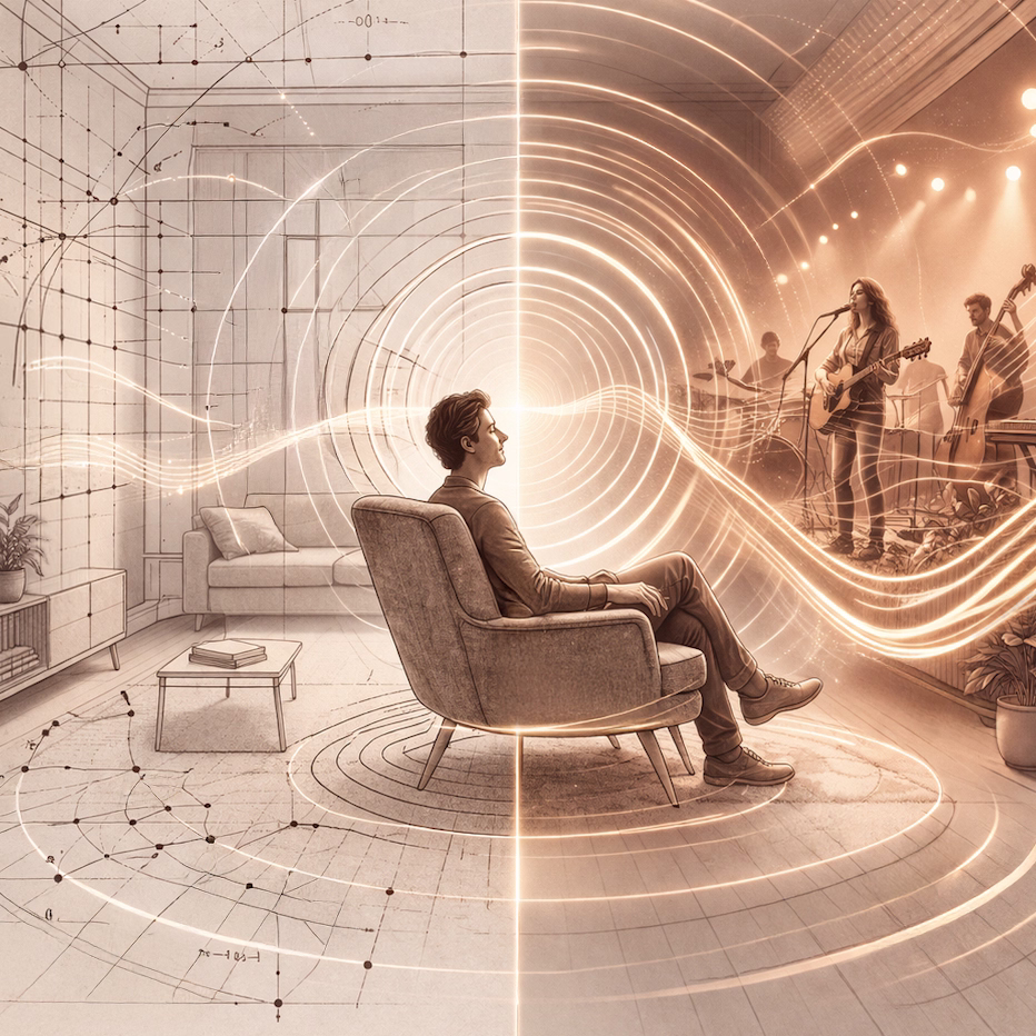 Combine Klipsch with built in Dirac Live Room Correction to Remove the acoustic anamolies in your room 1024x1024