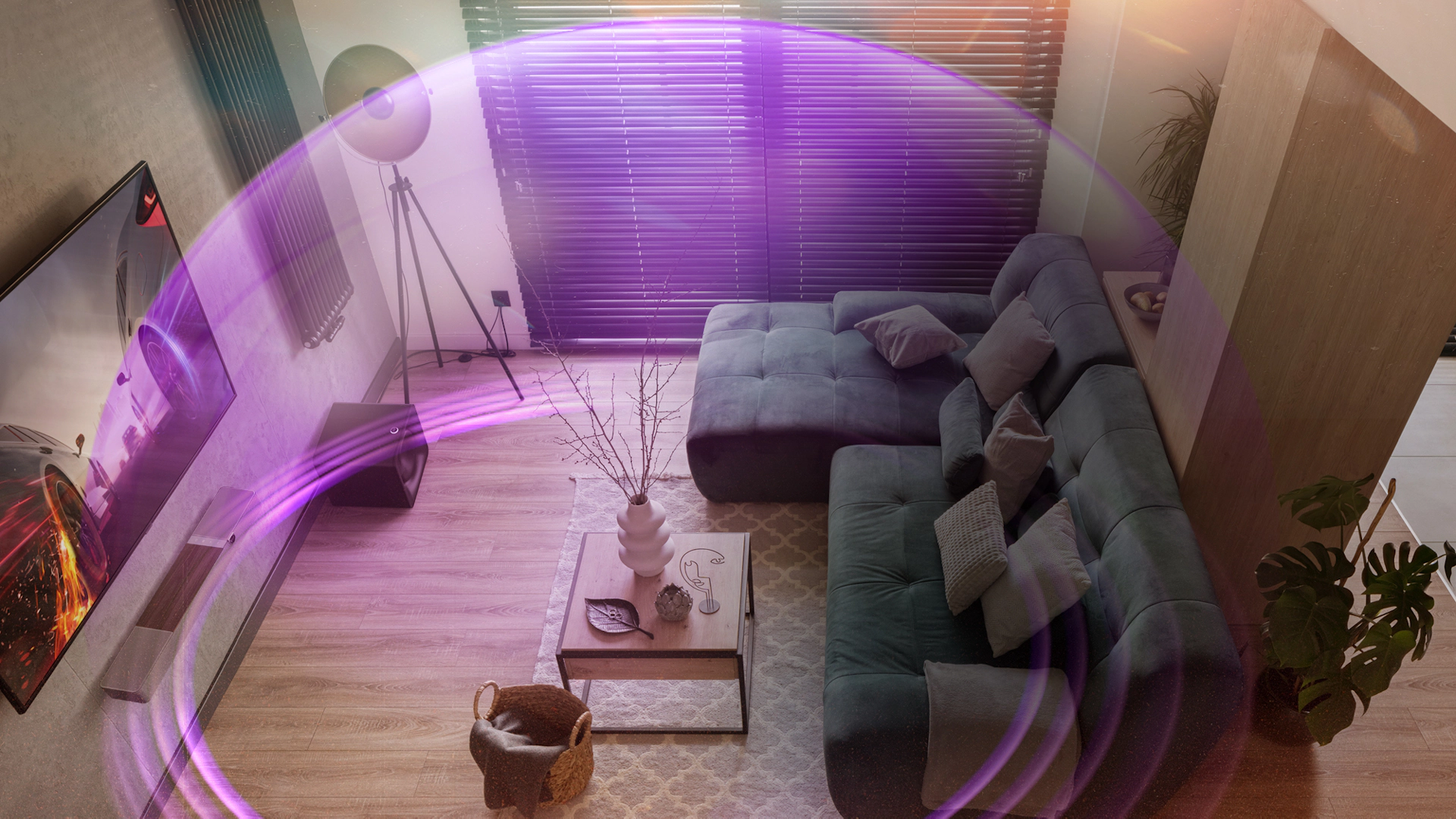 Flexus CORE 100 Web Images Immersive Spatial Sound in brighter room 2000x1333 B