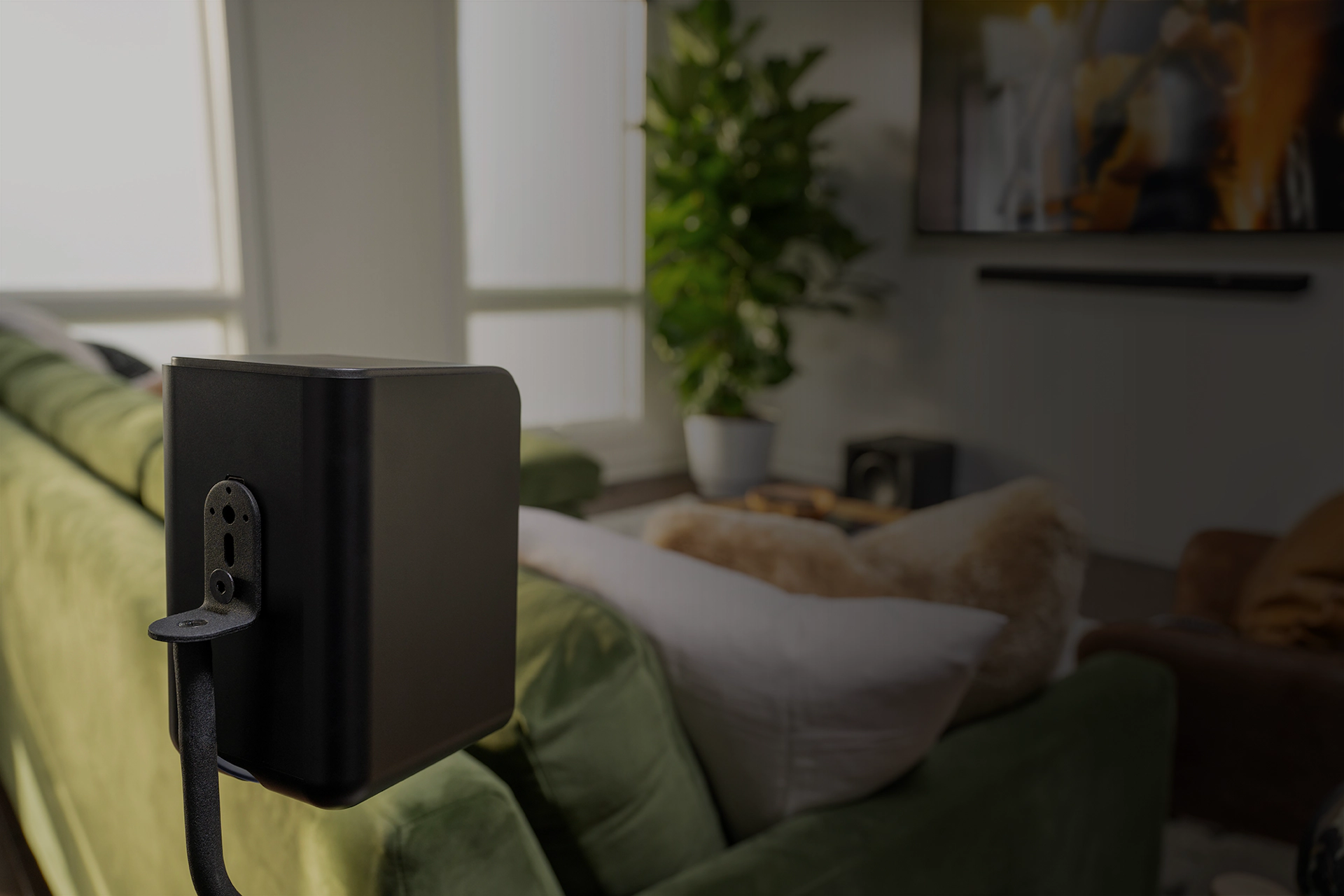 Flexus SURR 100 Behind Modern Living Room Couch Overlay2 2000x1333