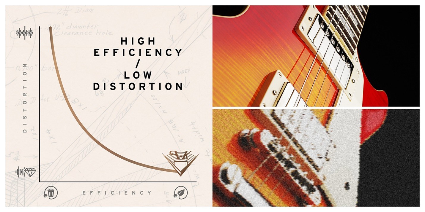 High Efficiency Low Distoration