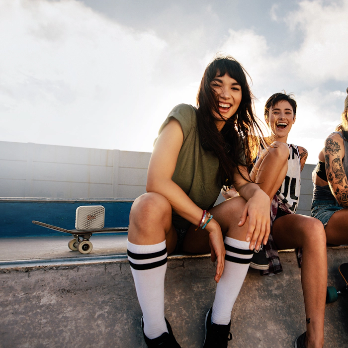 Klipsch Austin Cream at skateboard park 2000x2000