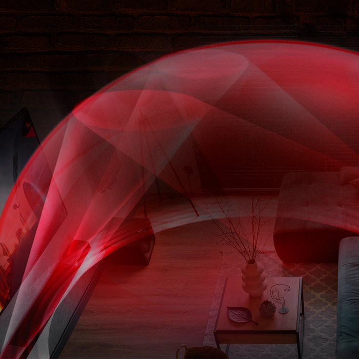 Klipsch Daredevil Partnership Dolby Atmos sound affect coming off Flexus sound bar 2000x1000