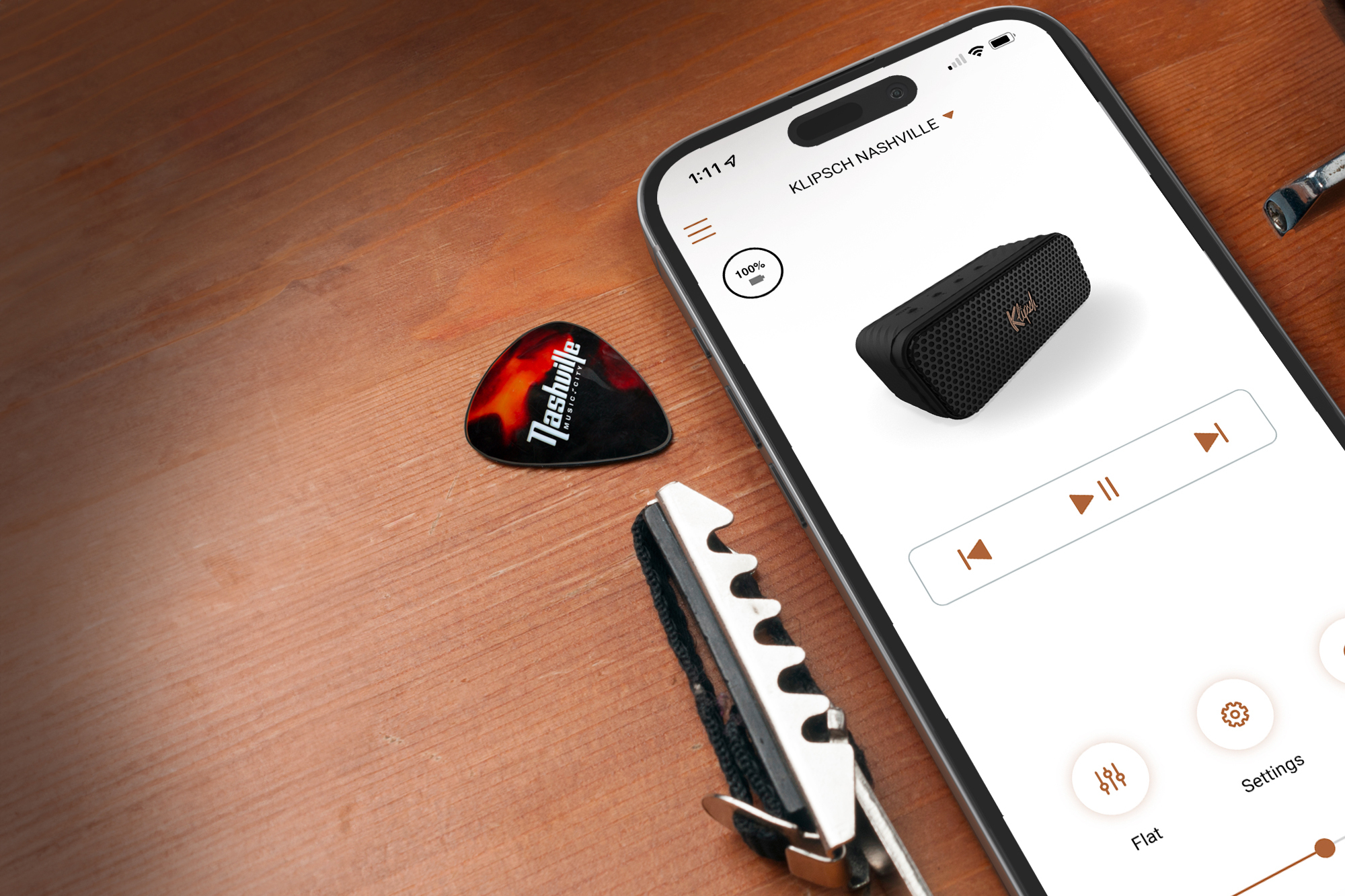 Klipsch Nashville on Klipsch Connect App 2000x1333