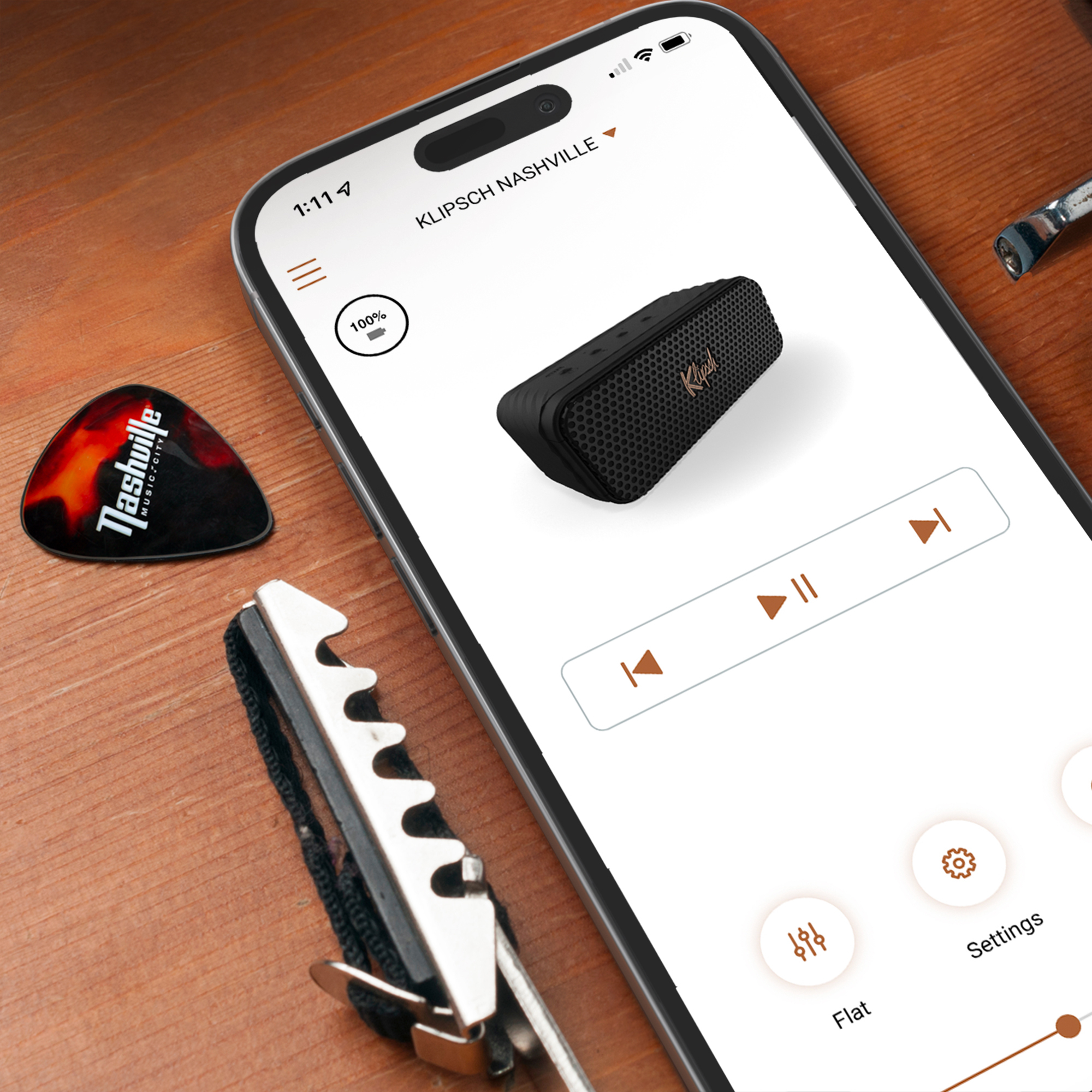 Klipsch Nashville on Klipsch Connect App 2000x2000