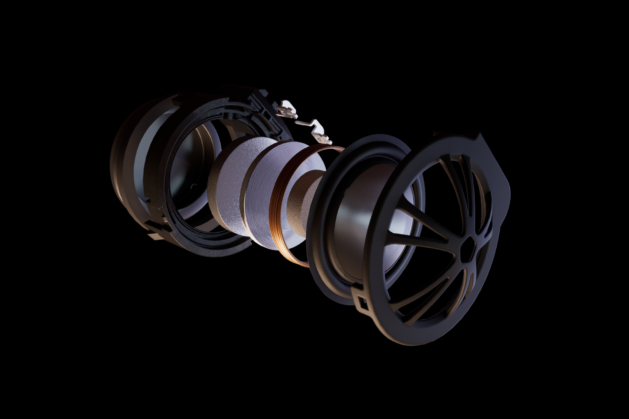 Klipsch Nissan Tweeter Exploded View 2000x1333