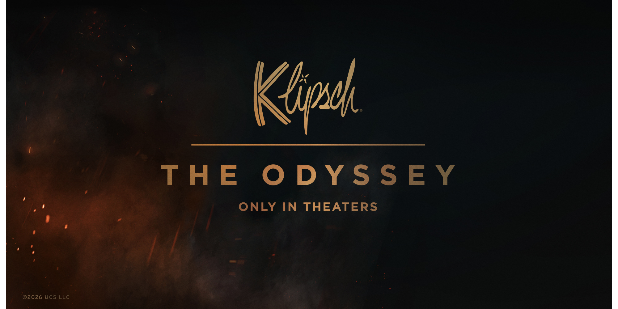 Klipsch Odyssey LP Mob05 logos on fiery background 2000x1000