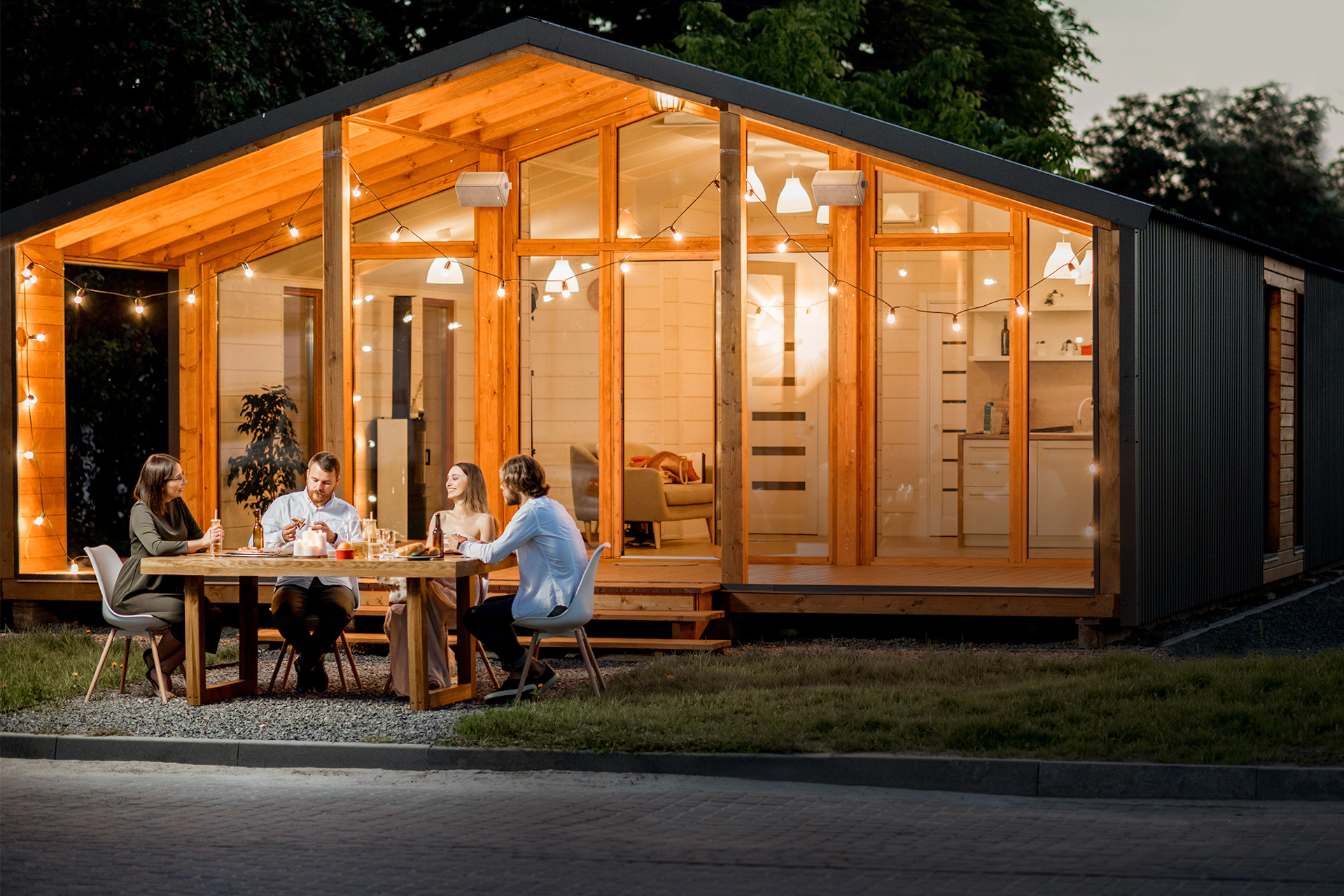 Klipsch RO 525 Outdoor Speaker Installed at Cool Vacation Home 2000x1333