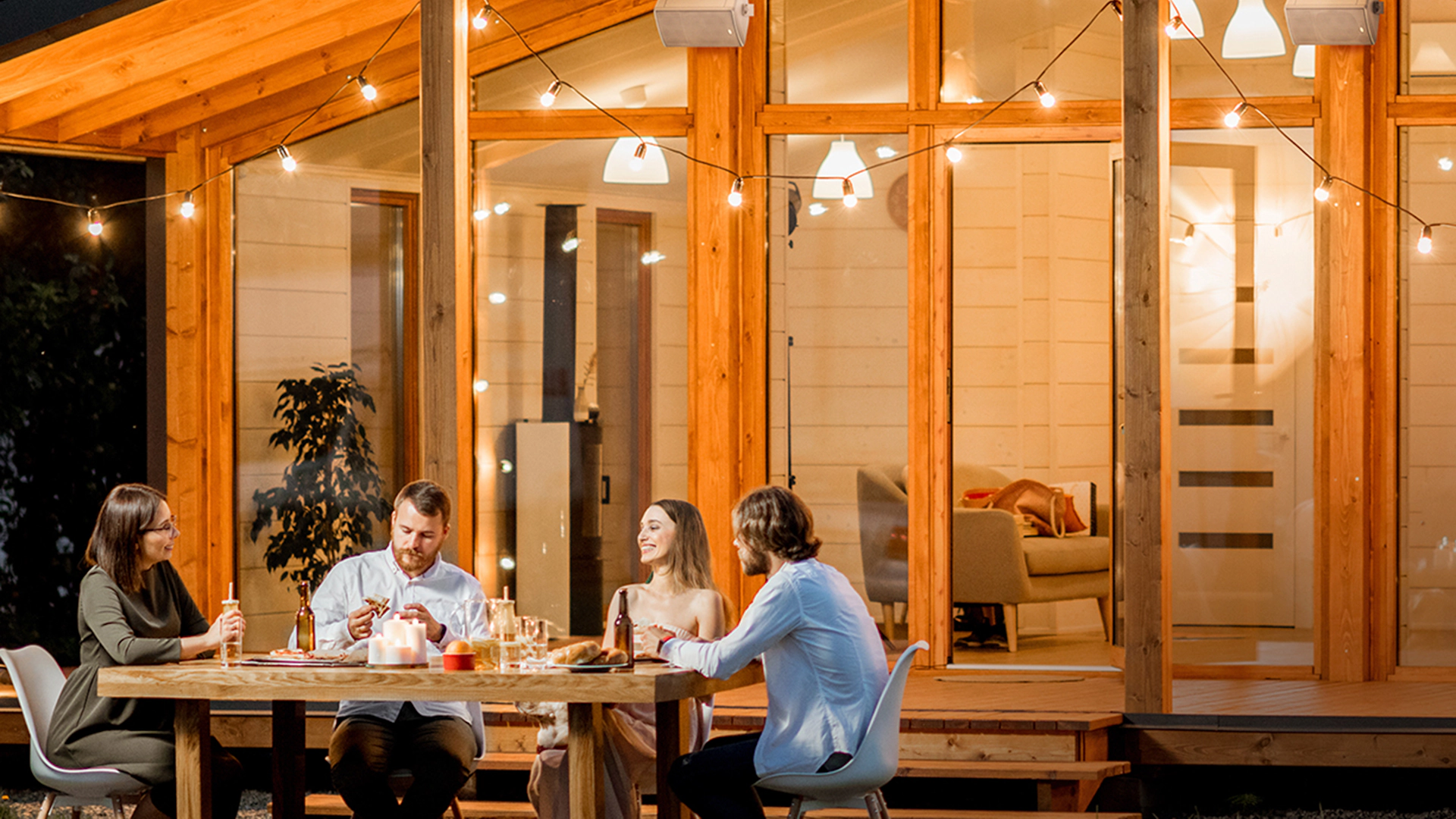 Klipsch RO 525 Outdoor Speaker Installed at Cool Vacation Home 2000x2000