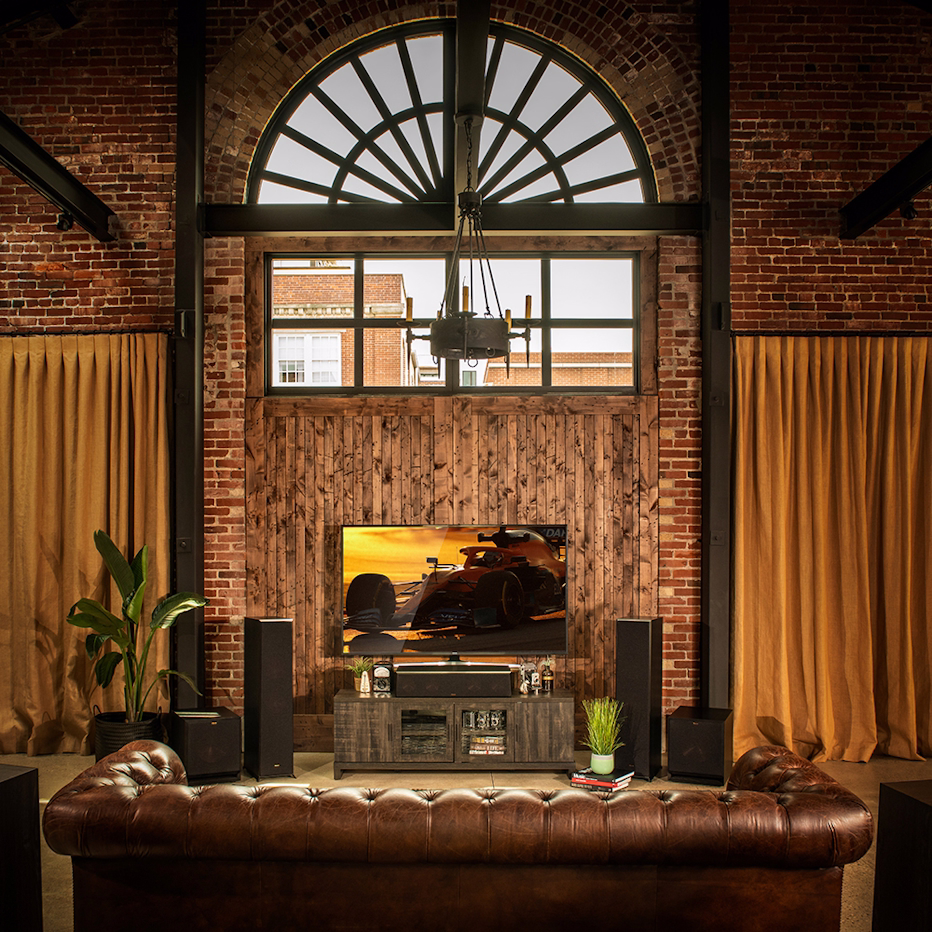 Klipsch Reference Premiere Speakers in living room