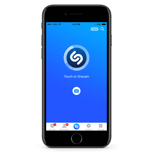 Klipsch Shazam In App