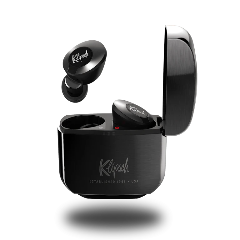 Klipsch T5 II TW ANC Gunmetal Hero Image mobile