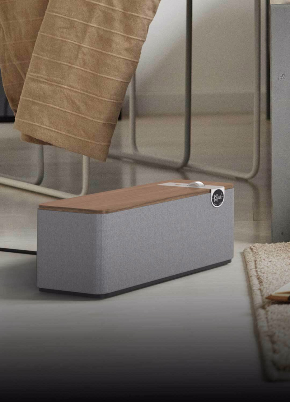 Klipsch the one plus on floor