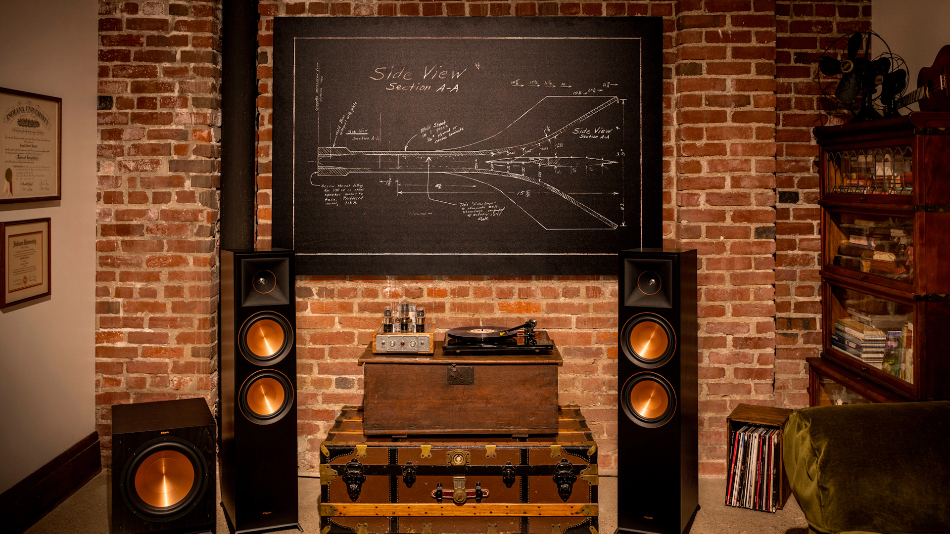 Klipsch where to place a subwoofer