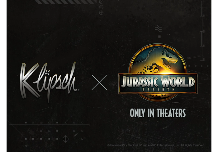 Klipsch x Jurassic World Rebirth EMEAAPAC 5 Mobile Logos v02 2000x1400