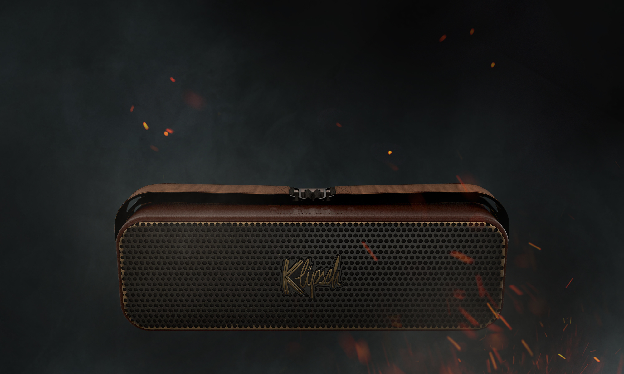 Klipsch x The Odyssey LE 01 Speaker front on A 2000x1200