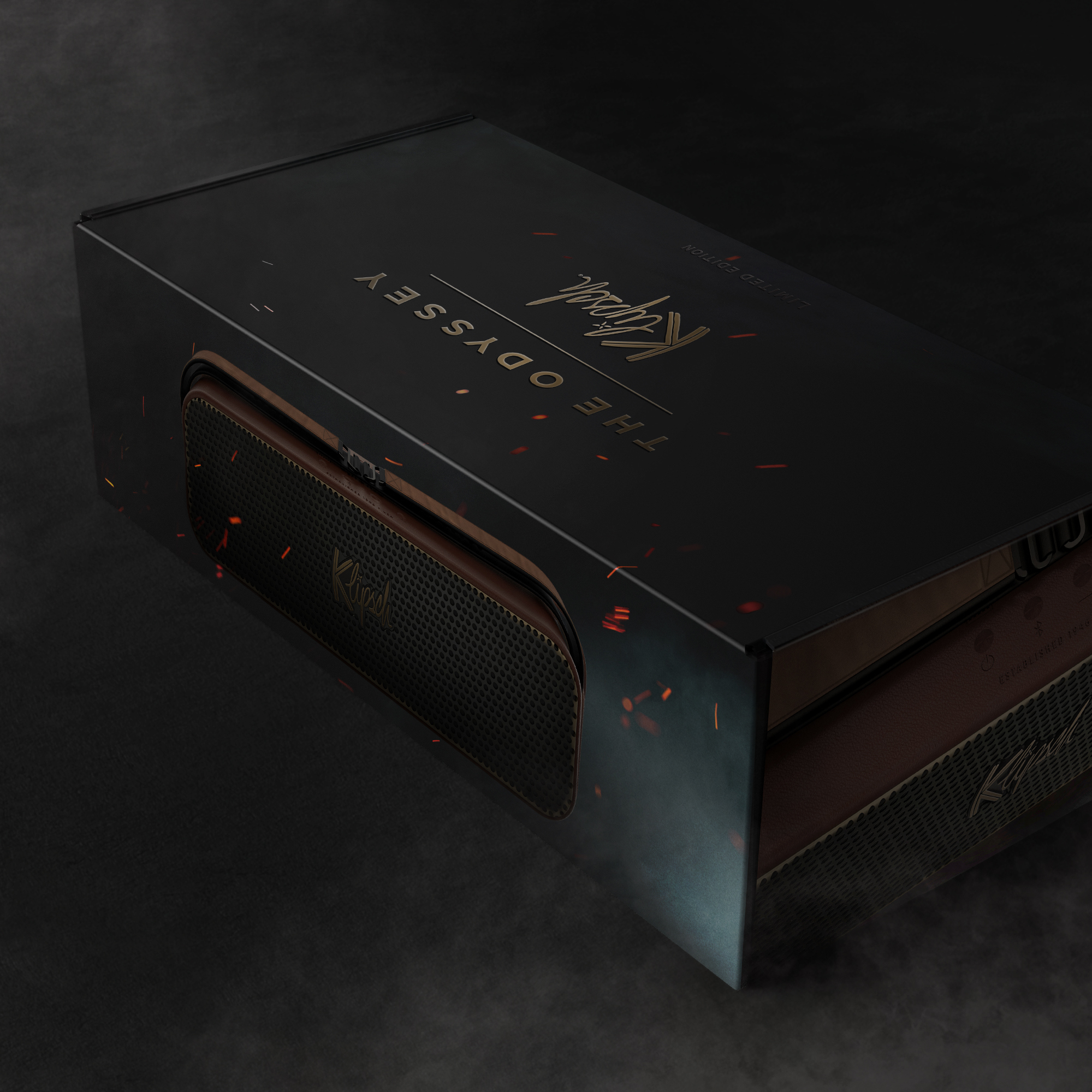 Klipsch x The Odyssey LE 05 Packaging Odyssey Box A 2000x2000