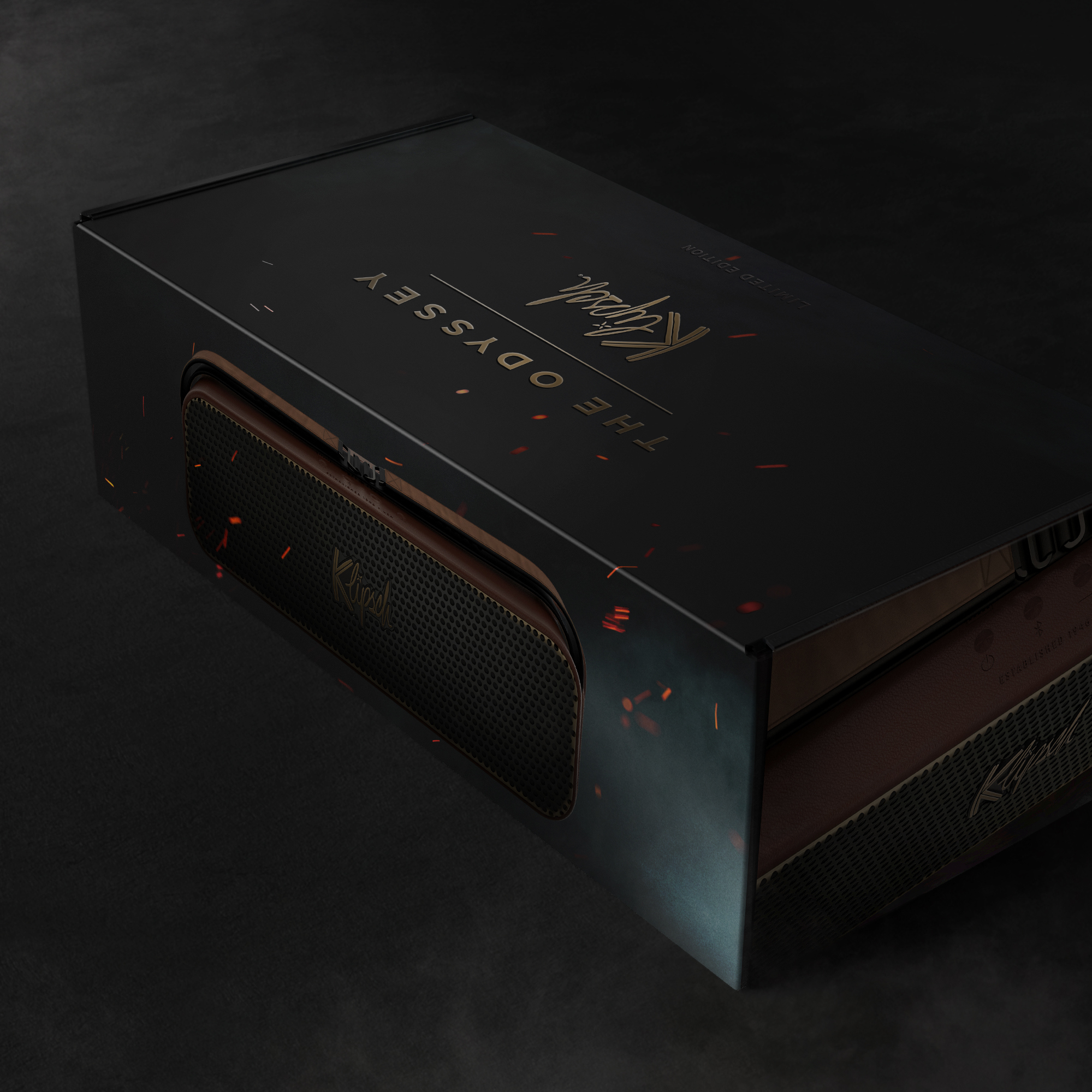 Klipsch x The Odyssey LE 05 Packaging Odyssey Box B 2000x2000