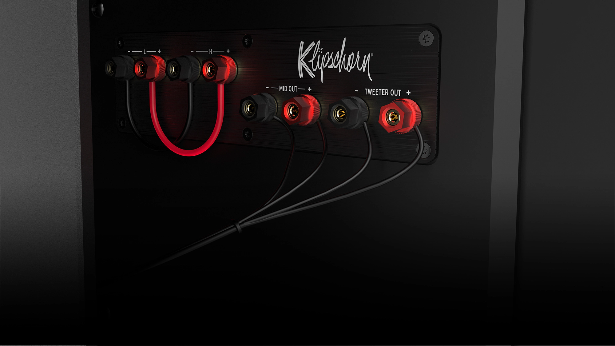 Klipschorn Inputs and Wire Management