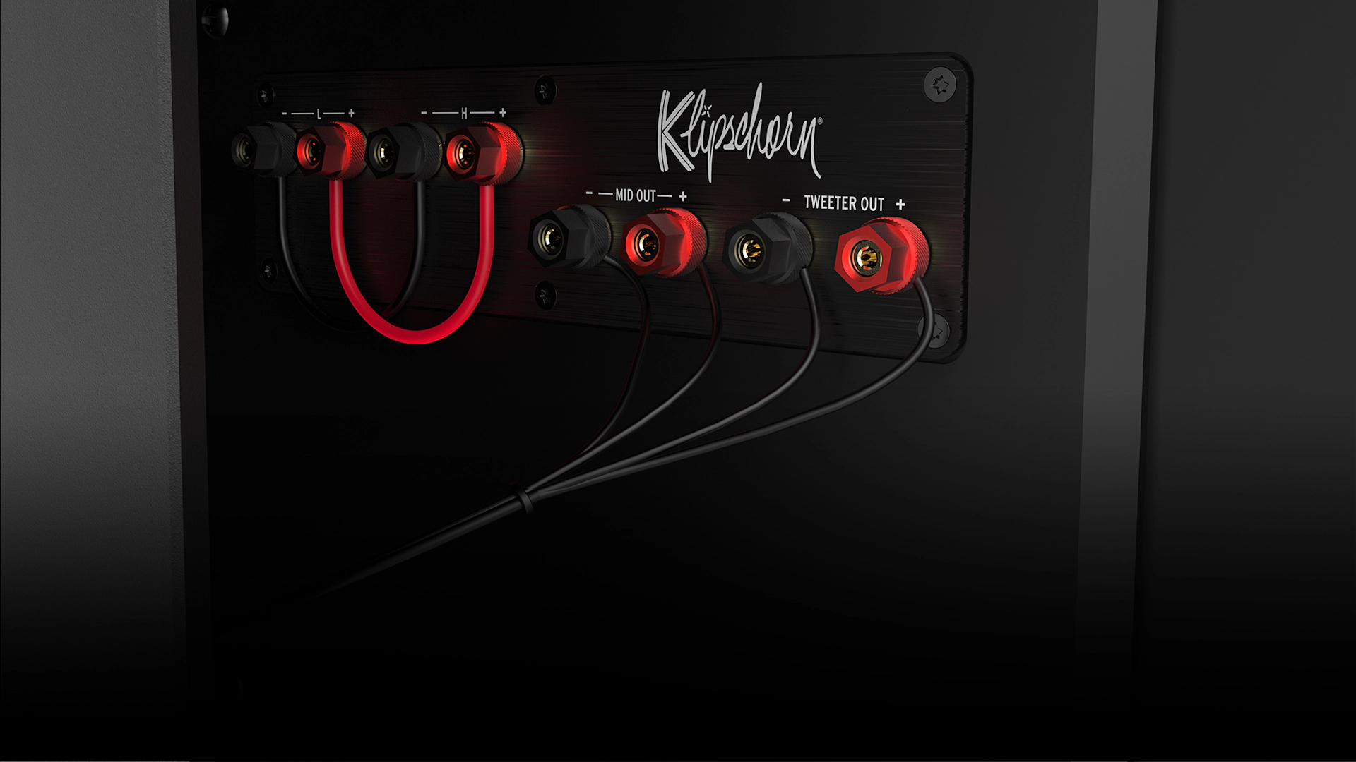 Klipschorn Inputs and Wire Management