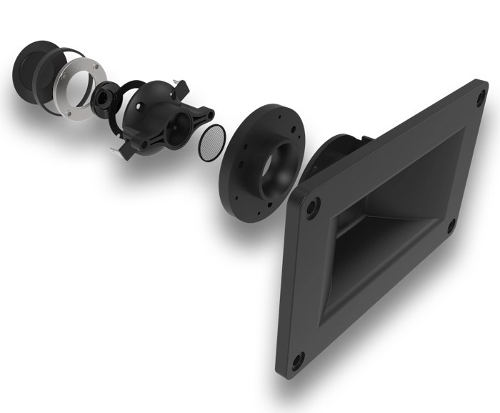 Klipschorn Tweeter Exploded View Mobile