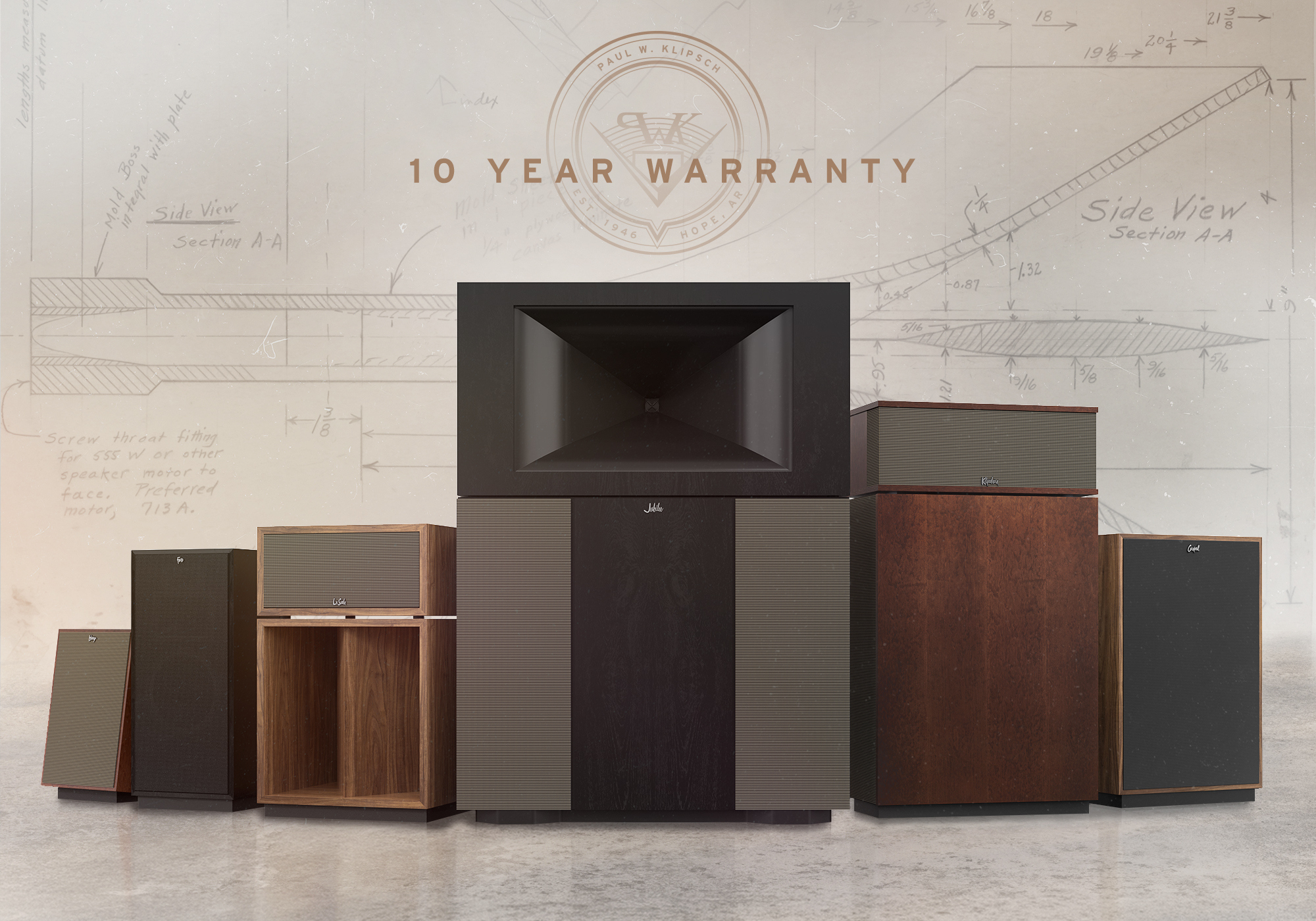 Klipschorn in Heritage Series Lineup wht 2000x1400