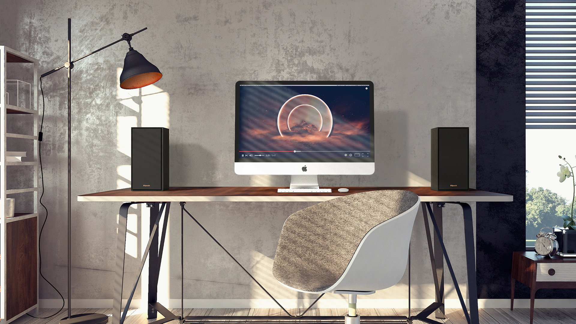 R 40 PM Grilles on Modern Desk 2000x2000