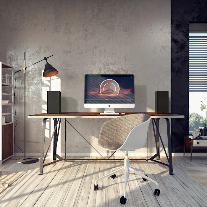 R 40 PM Grilles on Modern Desk 2000x2000