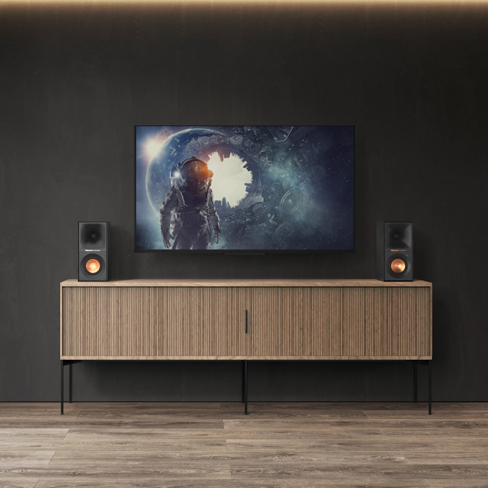 R 40 PM on Modern TV Console with Spacey Imagery 2000x2000