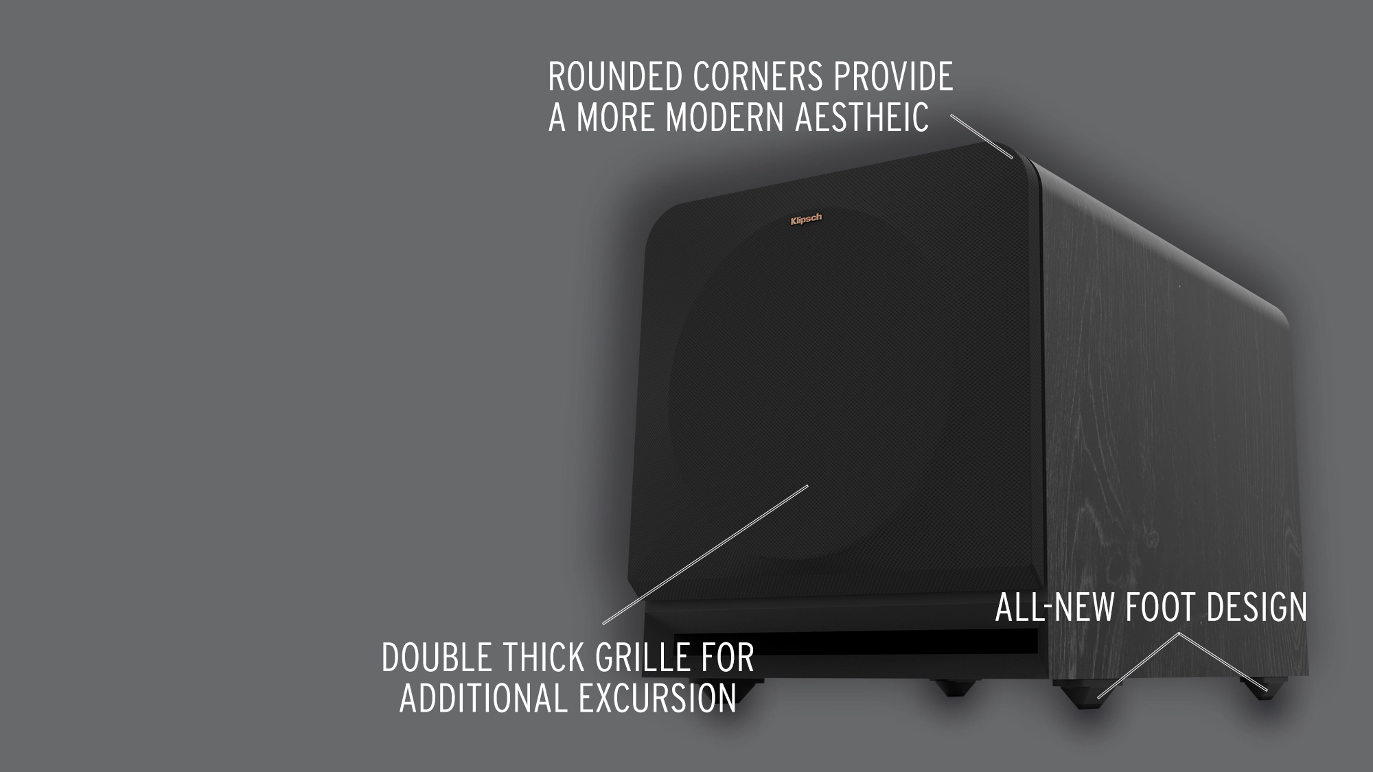 RP 1000 SW front angle view with design upgrade feature callouts 1