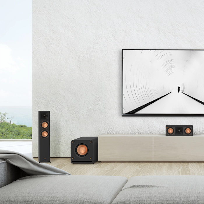 RP 1000 SW in a 3 1 configuration with other Reference Premiere Speakers mobile 1