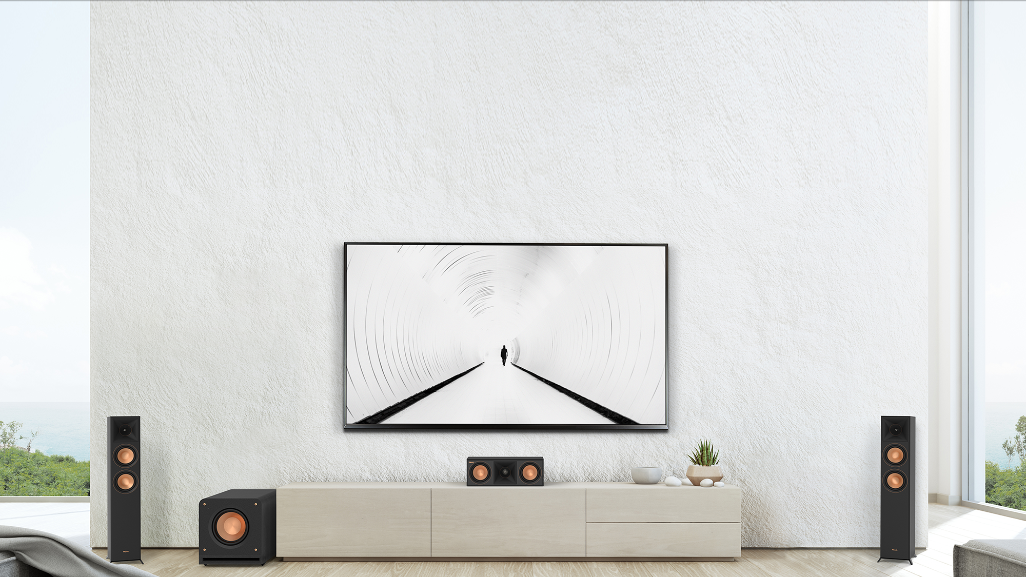 RP 1000 SW in a 3 1 configuration with other Reference Premiere Speakers revised