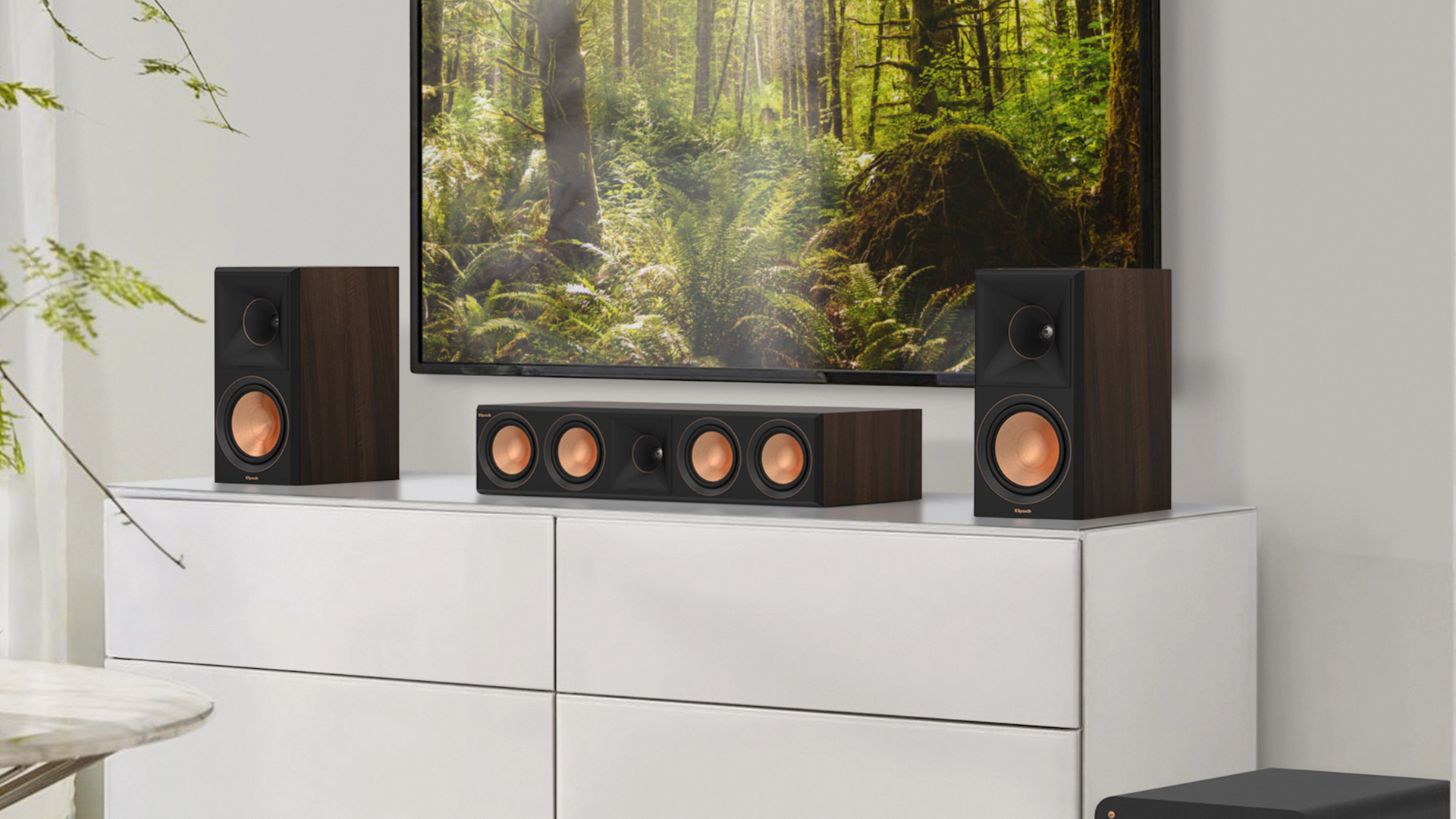 RP 1200 SW in a 3 1 configuration with other Reference Premiere Speakers mobile