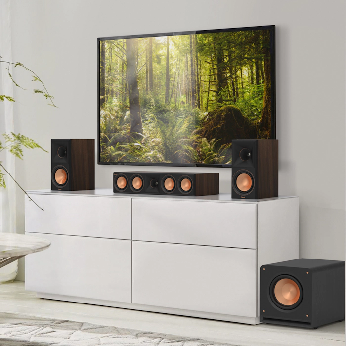 RP 1200 SW in a 3 1 configuration with other Reference Premiere Speakers mobile