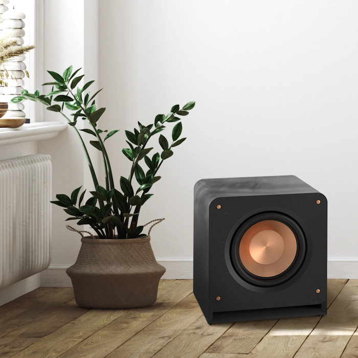 RP 1200 SW on a wooden floor next to a potted plant mobile