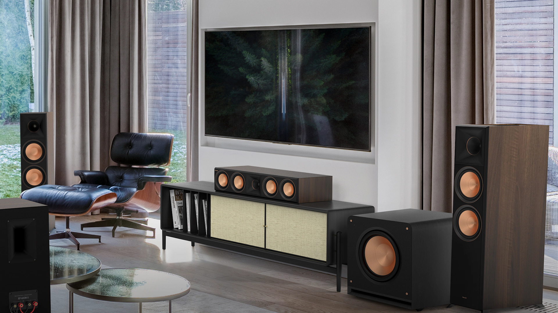 RP 1600 SW in a 5 1 configuration with other Reference Premiere Speakers mobile 1