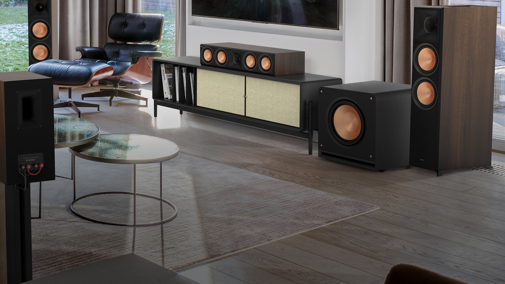 RP 1600 SW in a 5 1 configuration with other Reference Premiere Speakers