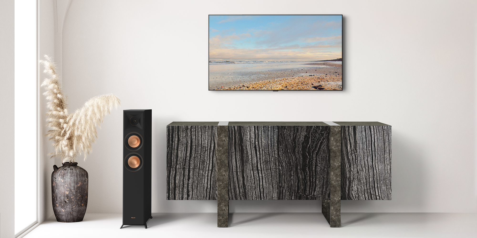 RP 5000 F II Beside Cabinet and Blue Art 2000x1000