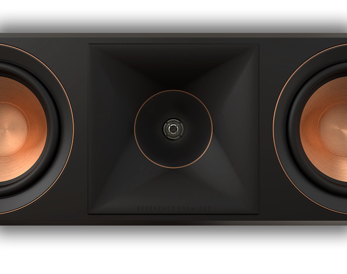 RP 500 C II Close up of horn with copper woofers at the side Mobile