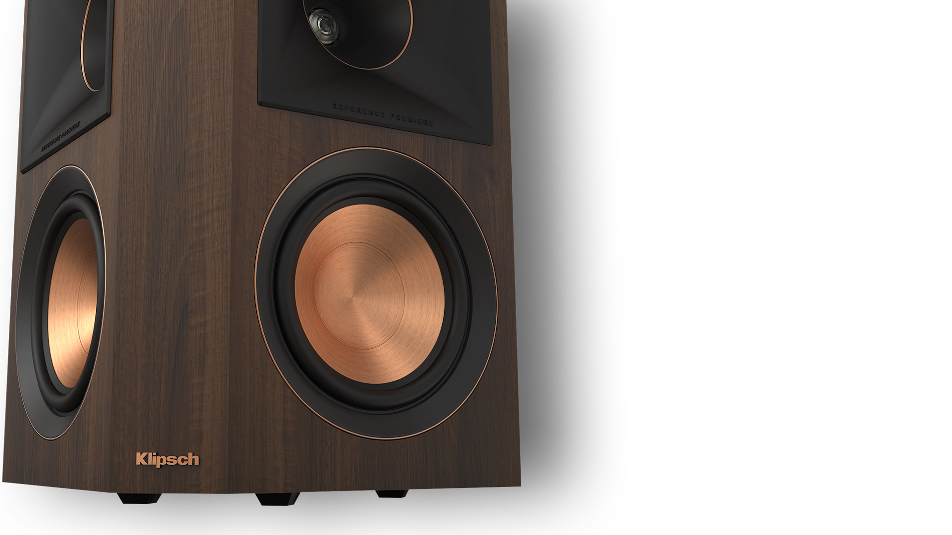 RP 502 S II closeup of all new cerametallic woofers