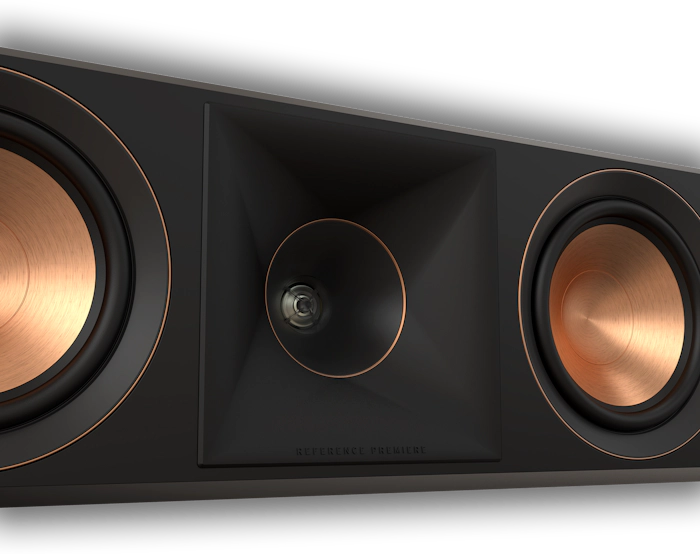 RP 504 C II Close up of horn with copper woofers at the side Mobile