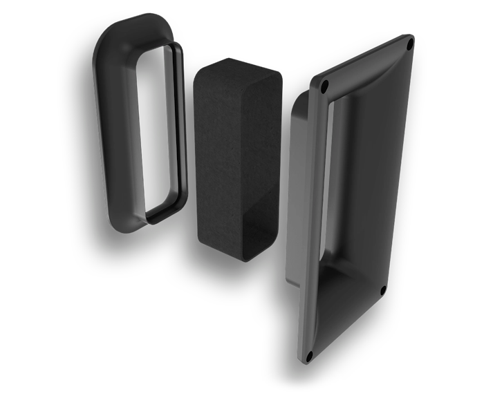 Rear Tractrix Port Exploded View Mobile