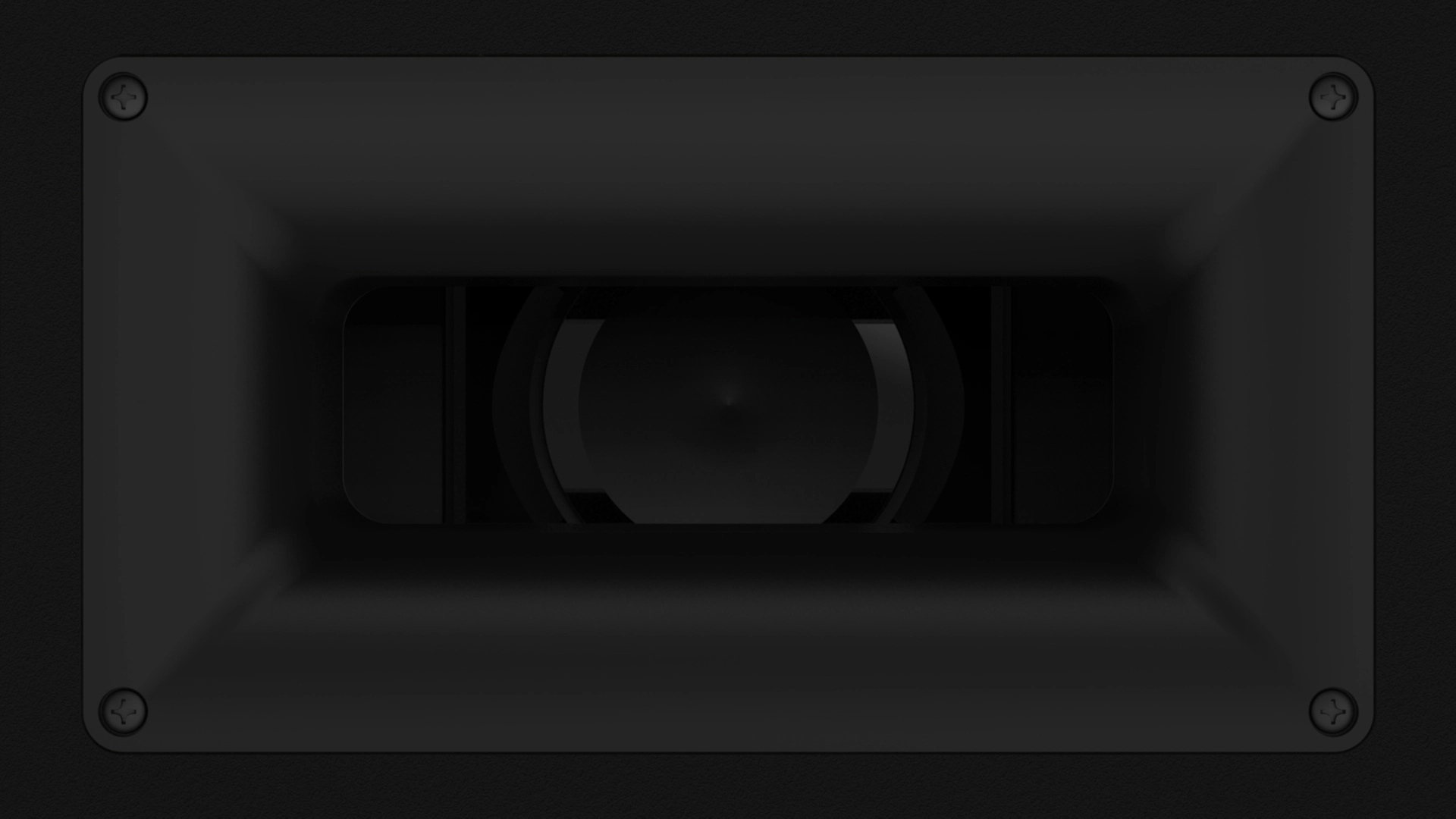 Reference Premiere II Rear Tractrix Port Closeup