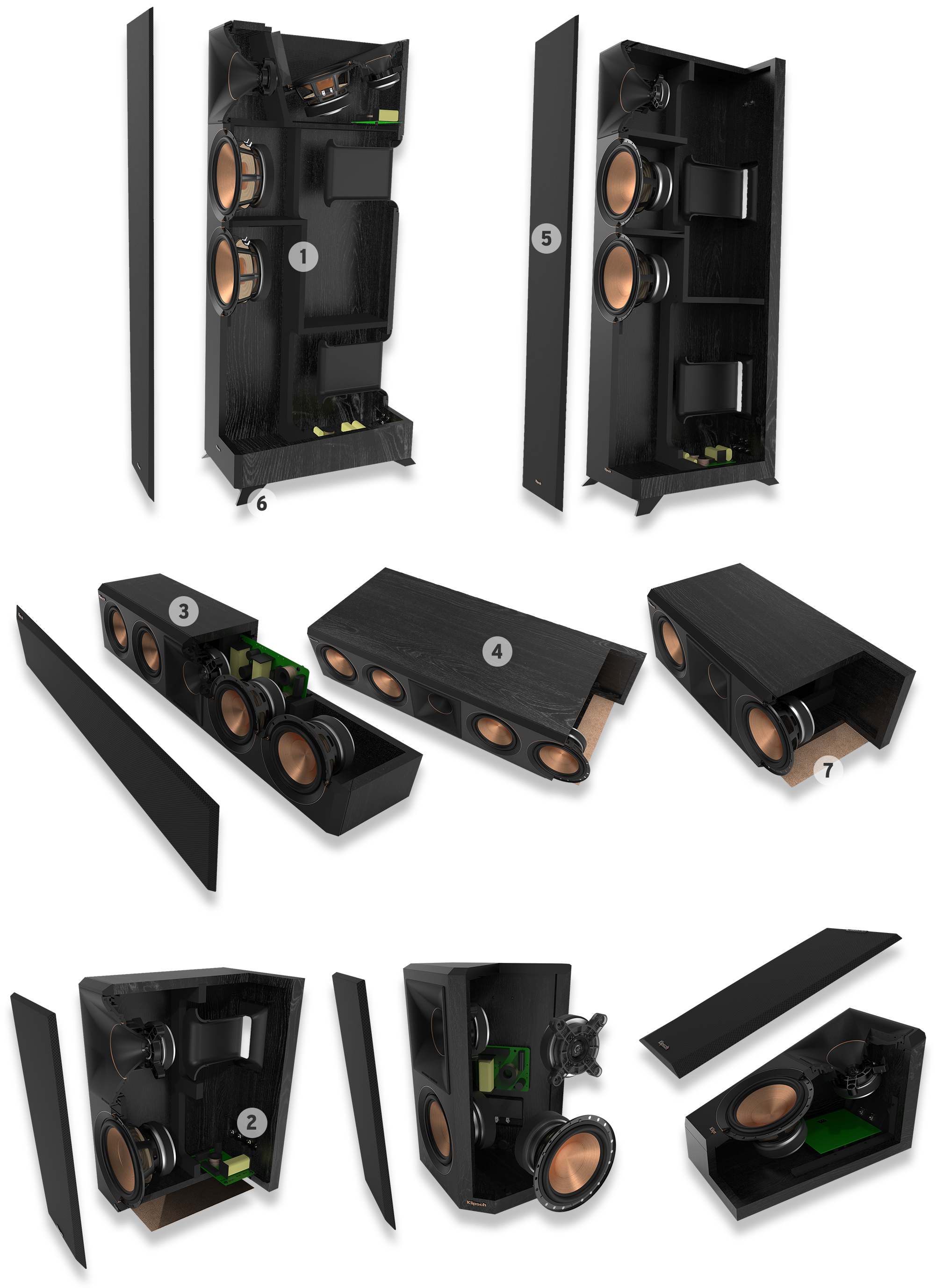 Reference Premiere II Series Cutaway Features mobile