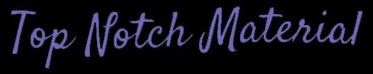 Top Notch Material Logo Black