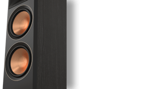 RP 6000 F II closeup of all new cerametallic woofers