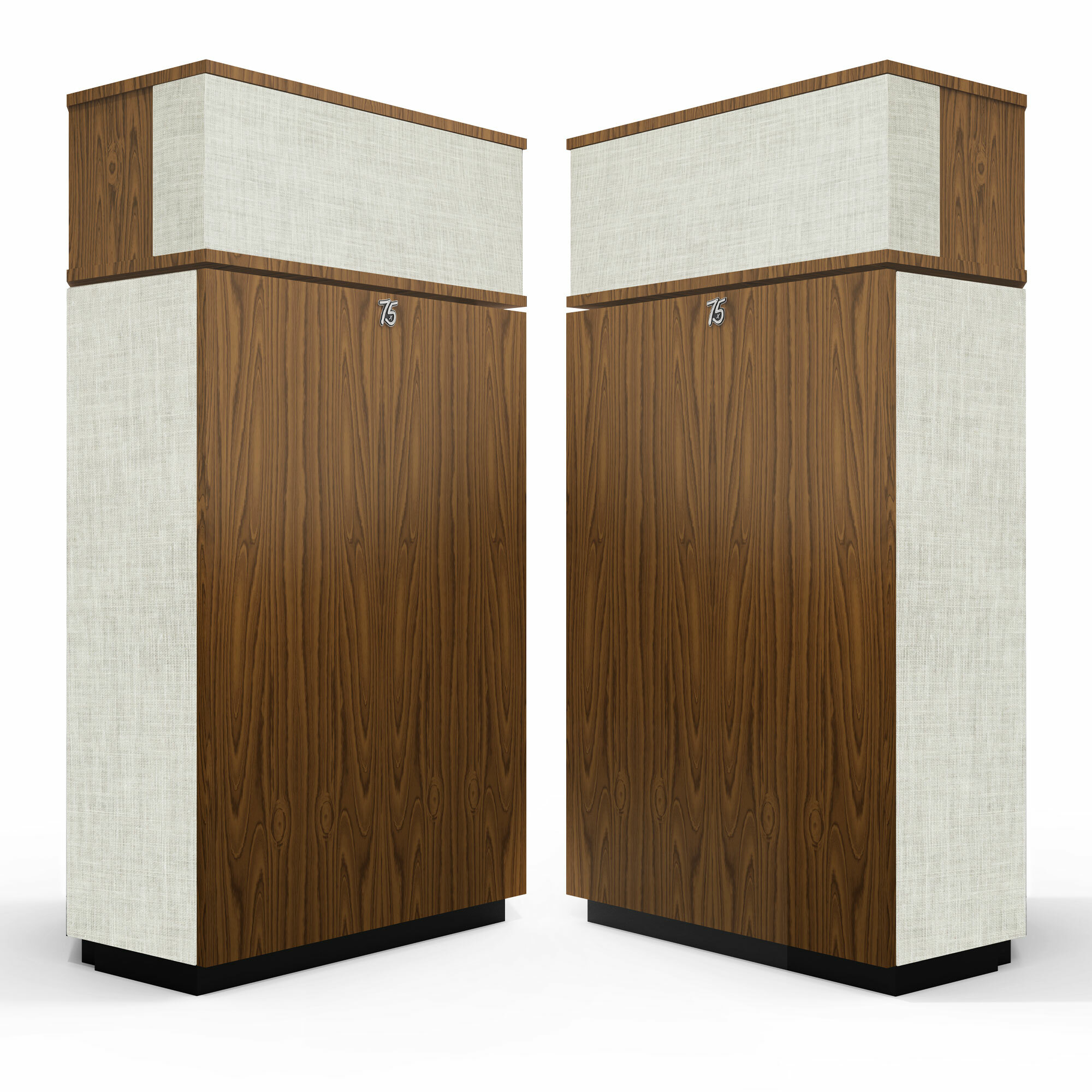 75th anniversary klispschorn pair grilles on