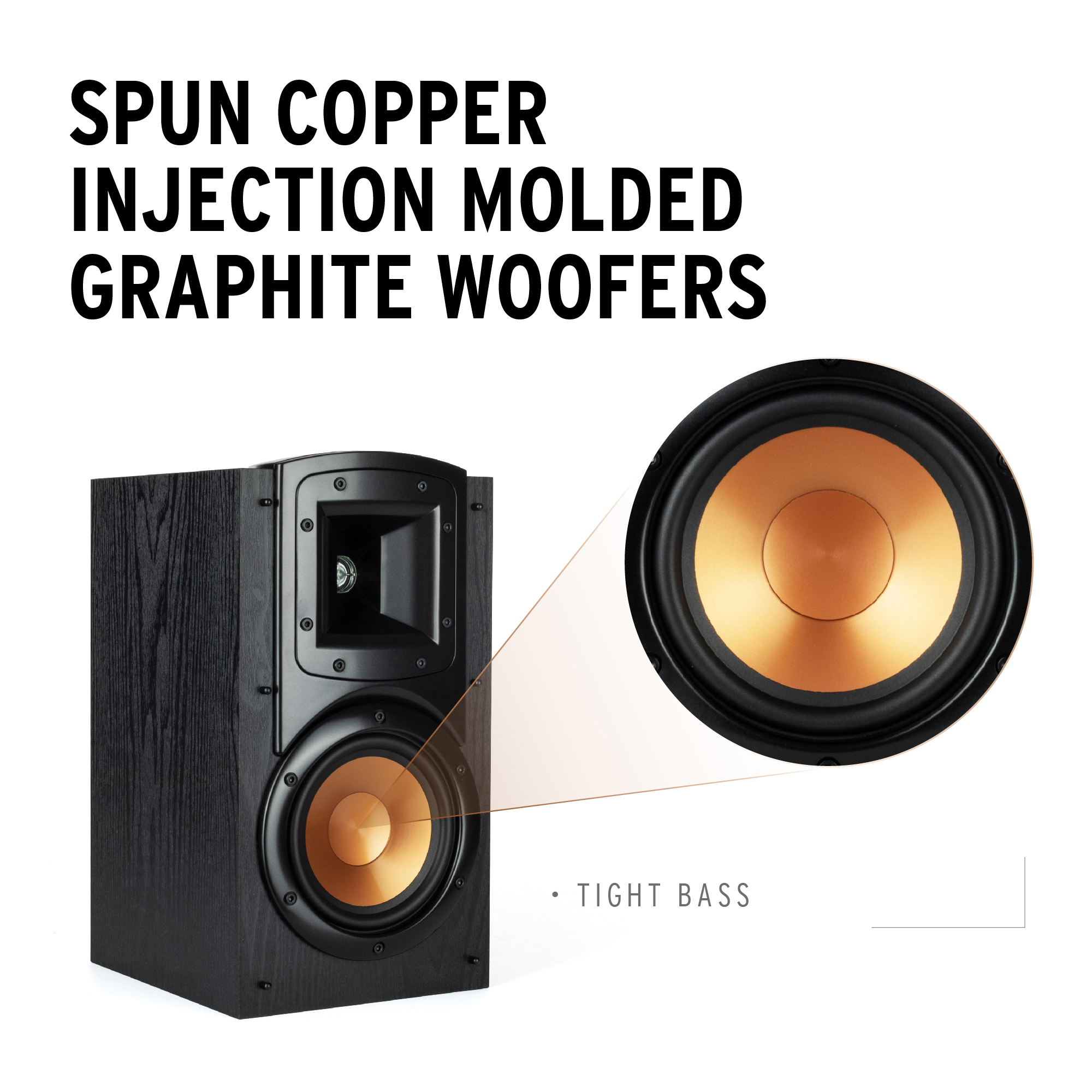 Klipsch | Synergy Black Label B-200 Bookshelf Speakers